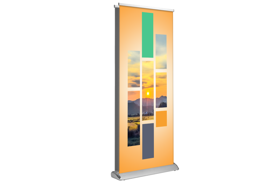 Deluxe Retractable - Double Sided 33&quot;x81&quot;