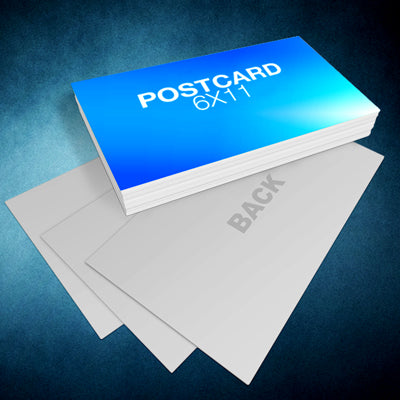 6 x 11 Postcards Printing